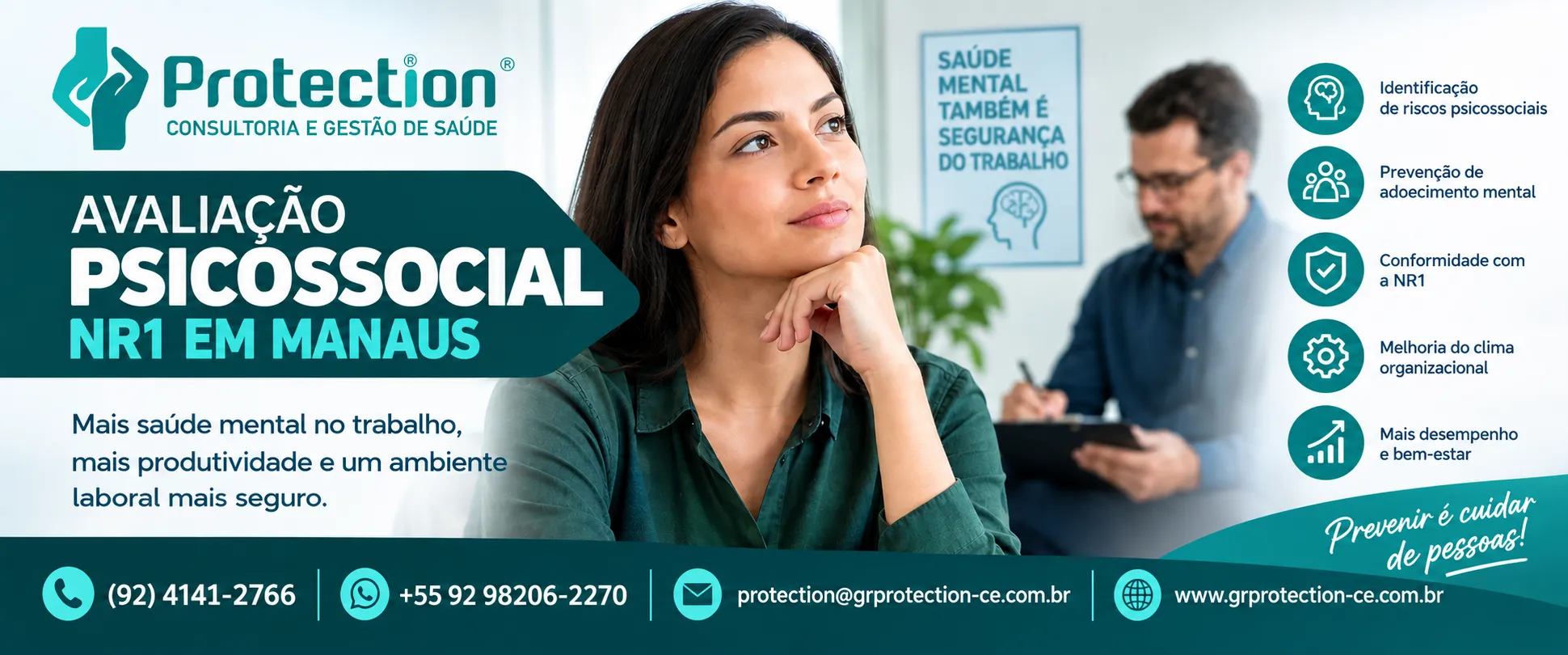 Avaliação Psicossocial NR-1 em Fortaleza