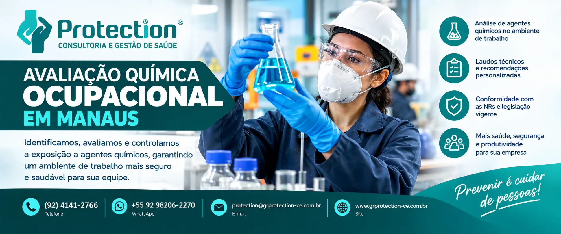 Avaliação Química Ocupacional em Manaus
