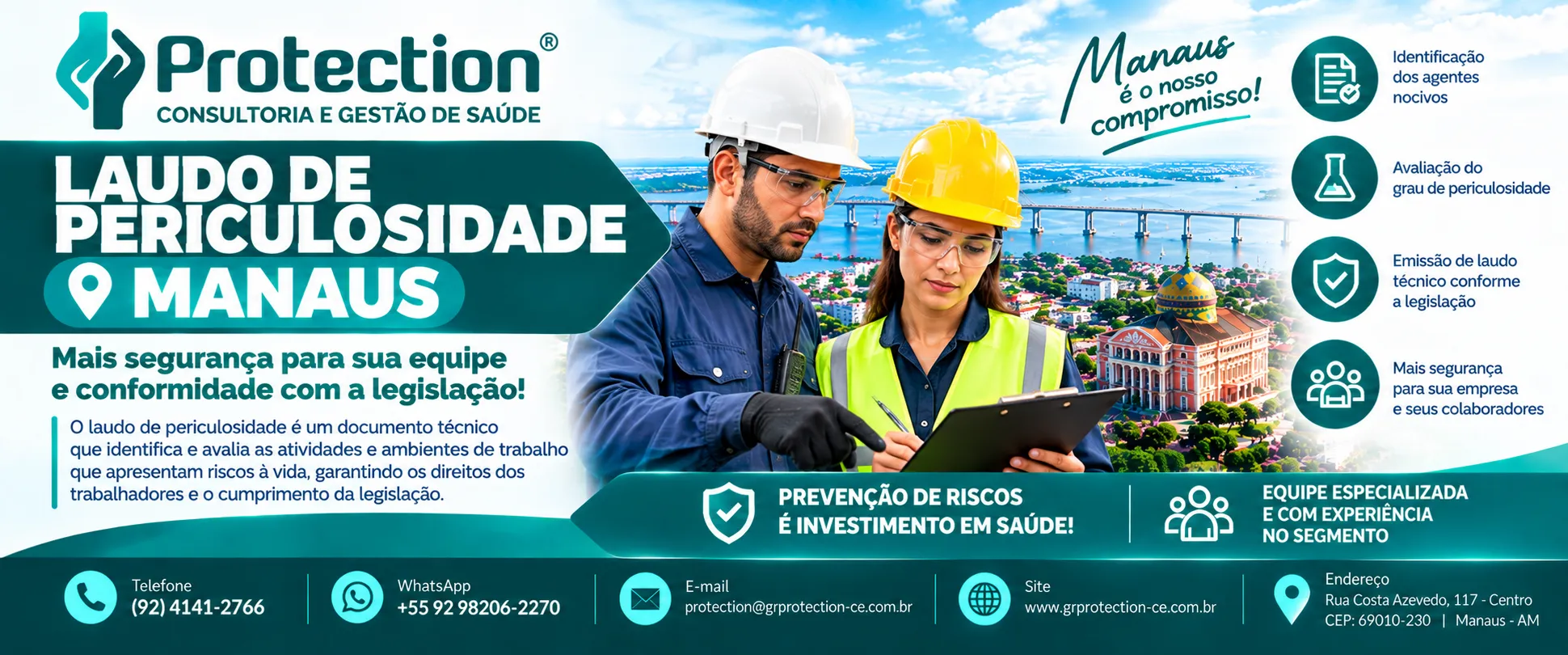 Laudo de Periculosidade em Manaus