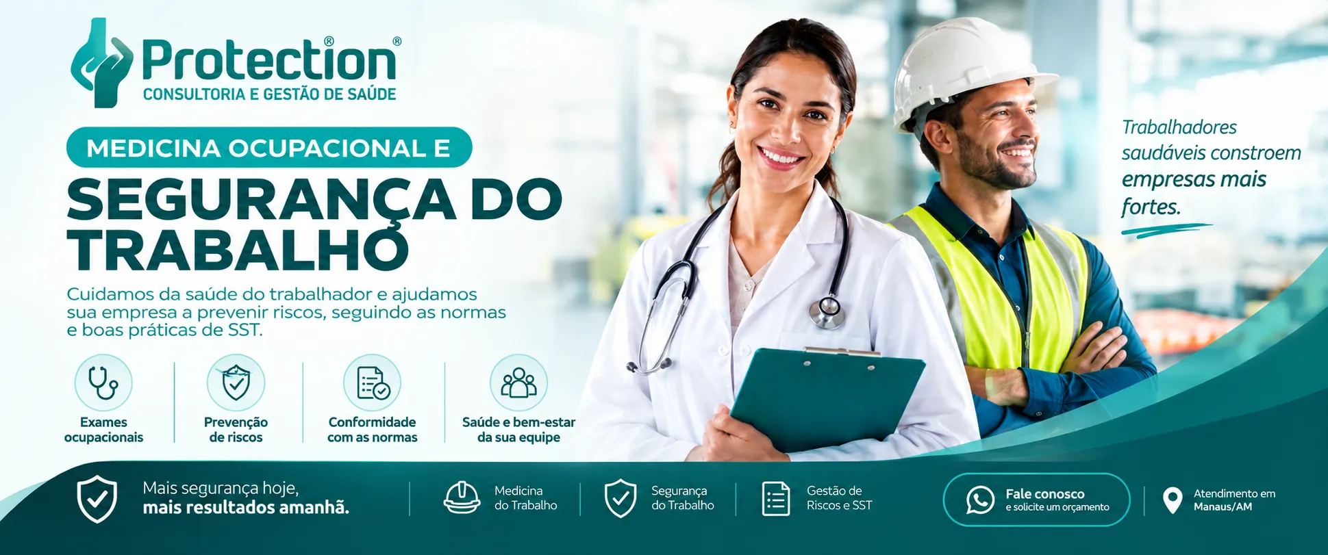 Medicina Ocupacional e Segurança do Trabalho em Manaus