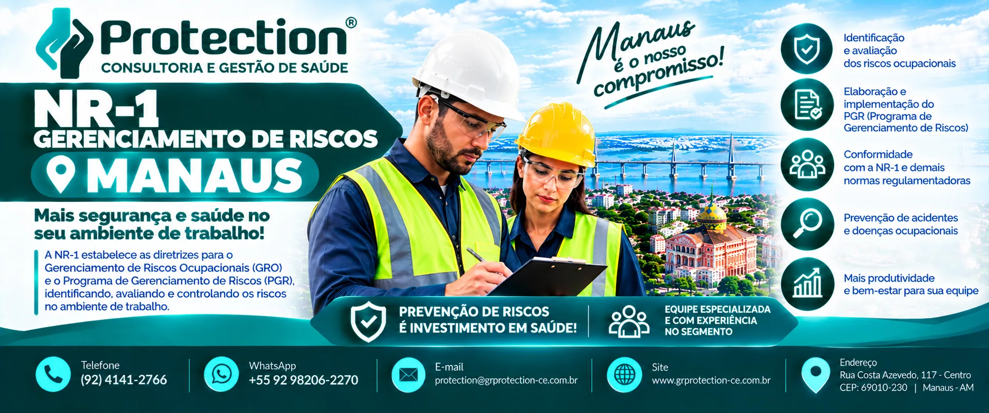 NR-1 Gerenciamento de Riscos em Manaus