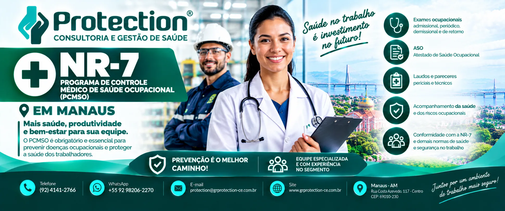 NR-7 Saúde Ocupacional em Manaus
