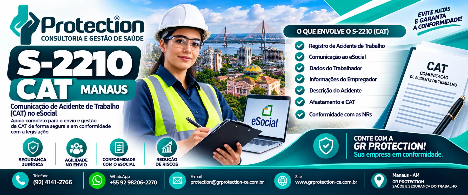 S-2210 CAT em Manaus